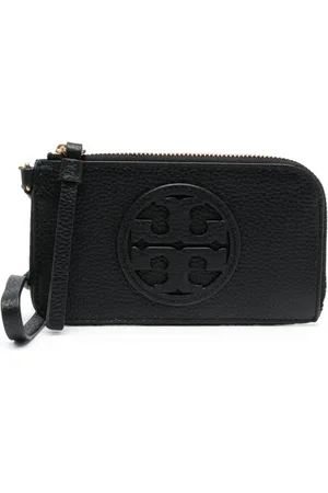 Tory Burch Accessoarer, Dam, ONE Size, Läder, Miller Zip Card Case