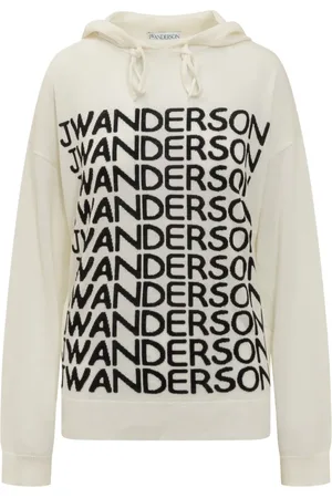 J.W.Anderson Sweatshirts & Hoodies, Dam, S, Repeat Logo Hoodie