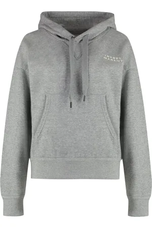 Isabel Marant Sweatshirts & Hoodies, Dam, S, Bomull, Bomullshoodie med ribbade kanter