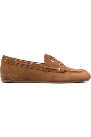 Stuart Weitzman Skor, Dam, 39 EU, Elegant Loafer Skor Svart Vit