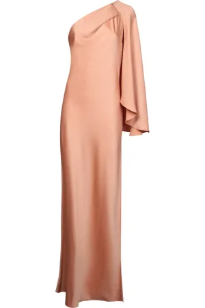 GENNY Klänning, Dam, XS, Polyester, Satin One-Shoulder Klänning
