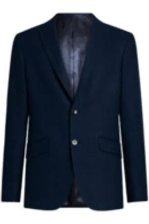 Etro Jacka, Herr, L, Bomull, Blå Paisley Fodrad Jacka