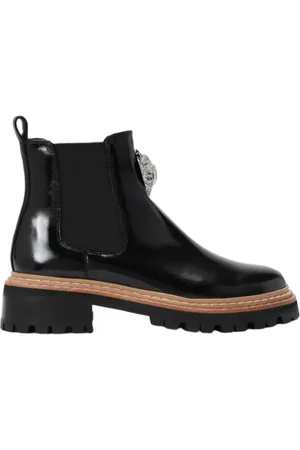 Kurt Geiger Skor, Dam, 38 EU, Läder, Chica Ankelstövlar