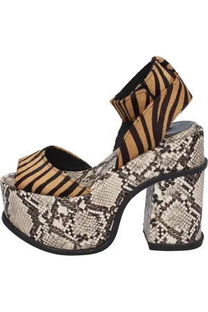 Jeffrey Campbell Skor, Dam, 36 EU, Calf Hair High Heel Sandaler