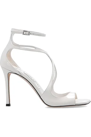 Jimmy Choo Skor, Dam, 38 EU, Läder, Azia Klacksandaler med Klack