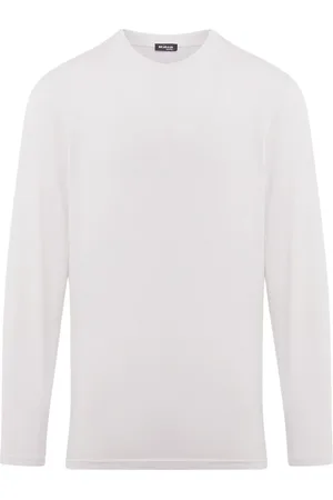 Kiton Topp, Herr, XL, Bomull, Bomullströja Långärmad