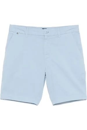 HUGO BOSS Shorts, Herr, 2Xl, Bomull, Slim Fit Bomullstwill Shorts