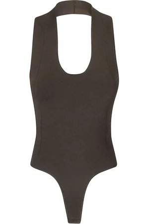 Khaite Topp, Dam, M, V-ringad stretchbody