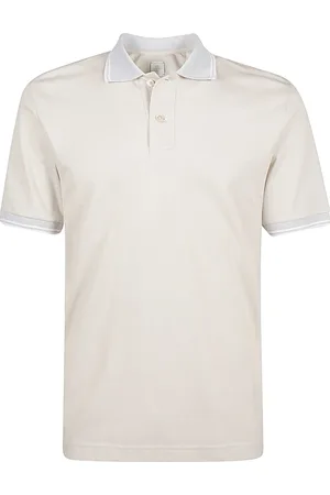 ELEVENTY Topp, Herr, M, Bomull, Giza Bomull Polo Skjorta