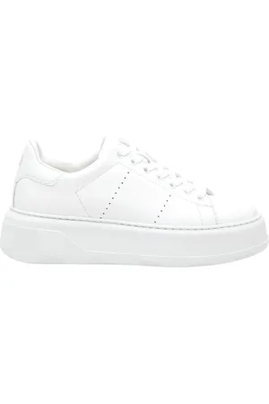 Woolrich Skor, Dam, 38 EU, Läder, 2110 Pegaso Bianco Sneakers