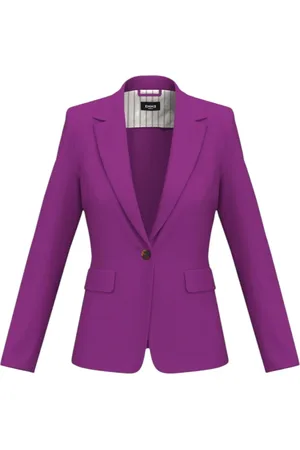 MARELLA Jacka, Dam, L, Röd Jersey Blazer Jacka