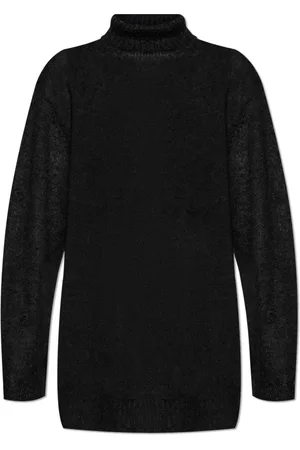 Y-3 Stickade tröjor & koftor, Herr, L, Nylon, Lös passform polotröja