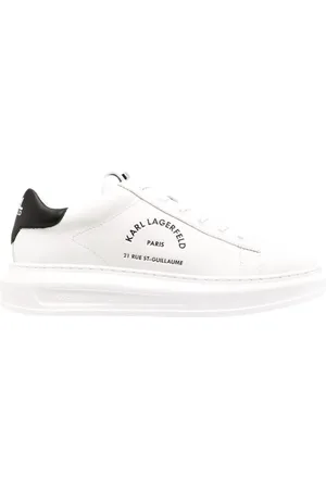 Karl Lagerfeld Skor, Herr, 44 EU, Läder, K/Monogram Kapri Sneaker