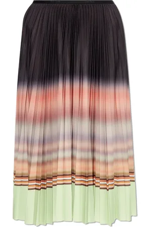 Paul Smith Kjol, Dam, S, Polyester, Plisserad kjol
