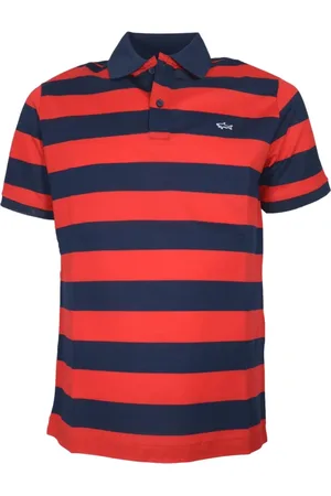 Paul & Shark Topp, Herr, M, Bomull, Iconic Badge Polo Shirt