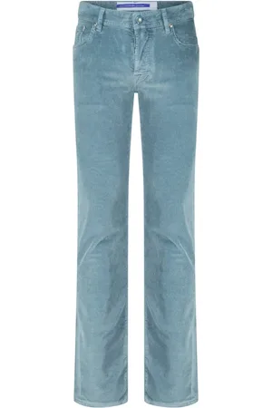 Jacob Cohen Jeans, Herr, W33, Slim Fit Manchesterbyxor