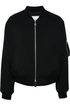 Jil Sander Sweatshirts & Hoodies, Herr, M, Vadderad Bomberjacka