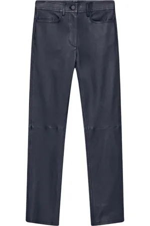 Joseph Byxor, Dam, S, Läder, Stretch Leather Teddy Byxor
