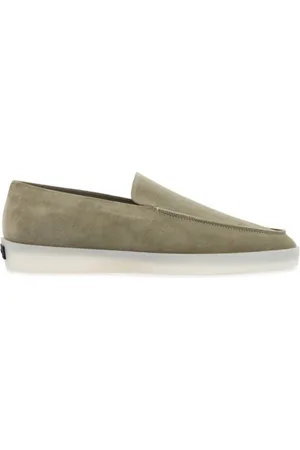 FEAR OF GOD Skor, Herr, 40 EU, Mocka, Salvia Grön Mocka Loafer Gummisula