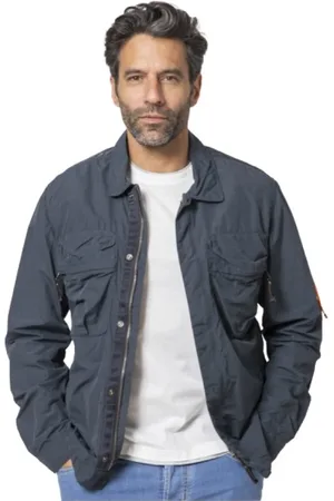 Parajumpers Jacka, Herr, XL, Navy Jacka Skjorta Millard