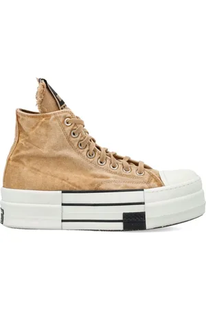 Rick Owens Skor, Herr, 40 EU, Chunky Sole Trainers i Arkivfärger