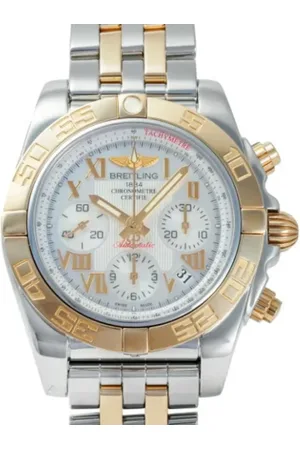Breitling Pre-owned Pre-owned, Herr, ONE Size, Pre-owned Rostfritt stal klockor