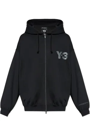 Y-3 Sweatshirts & Hoodies, Herr, S, Bomull, Zip-up Sweatshirt