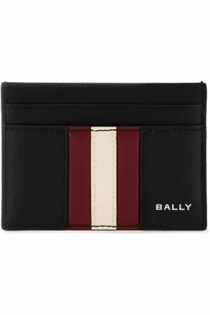 Bally Accessoarer, Herr, ONE Size, Svart Kreditkortshållare Plånbok
