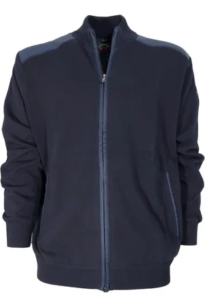 Paul & Shark Sweatshirts & Hoodies, Herr, M, Bomull, Cardigan med dragkedja