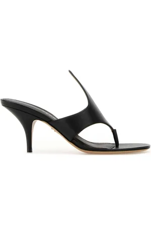 Salvatore Ferragamo Skor, Dam, 40 1/2 EU, Läder, Svart läder Lyrai tårem mules