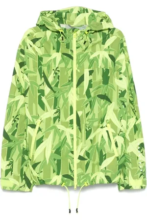 Kenzo Jacka, Herr, M, Limegrön Zip Hoodie