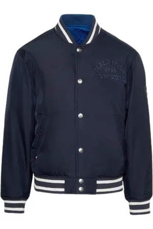Tommy Hilfiger Jacka, Herr, L, Nylon, Vändbar Bomberjacka
