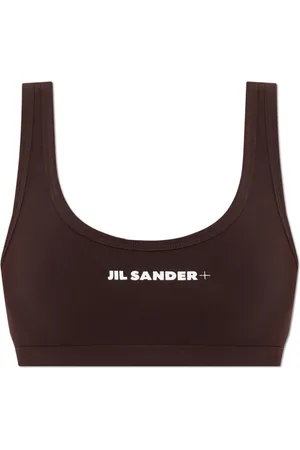 Jil Sander Badkläder, Dam, S, Logo Bikini Top