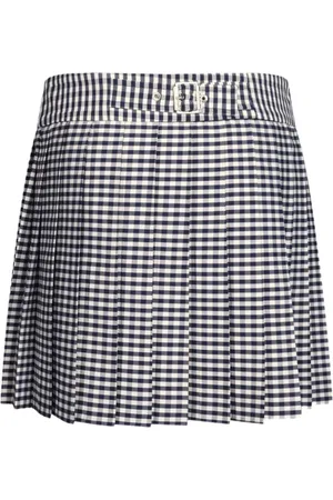 Liu Jo Kjol, Dam, M, Polyester, Elegant Bianco e Blu Kjol