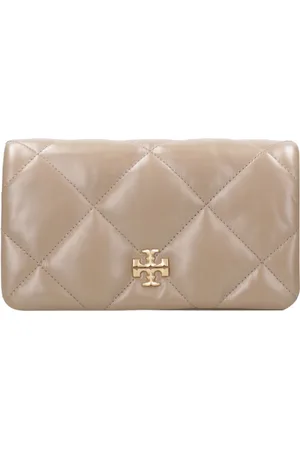 Tory Burch Accessoarer, Dam, ONE Size, Läder, Quiltad Läderplånbok