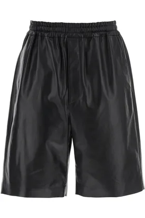 Jil Sander Shorts, Herr, M, Läder, Chica Svarta Shorts