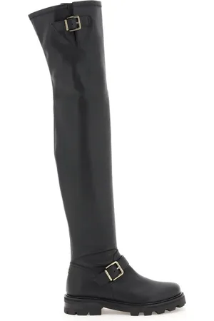 Jimmy Choo Skor, Dam, 37 EU, Läder, Biker Boots