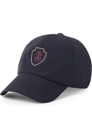 Brunello Cucinelli Accessoarer, Herr, M, Marinblå Justerbar Rem Hatt