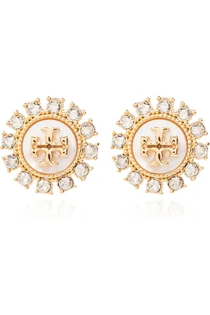 Tory Burch Accessoarer, Dam, ONE Size, Kira Crystal Stud Örhängen