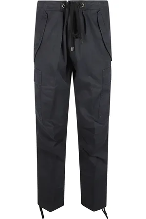 Tom Ford Byxor, Herr, W33, Bomull, Blå Cargo Byxor Enzyme Twill