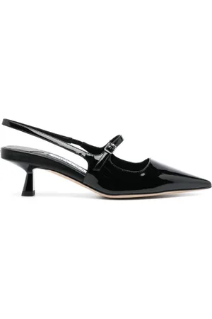 Jimmy Choo Skor, Dam, 38 1/2 EU, Läder, Högklackade pumps
