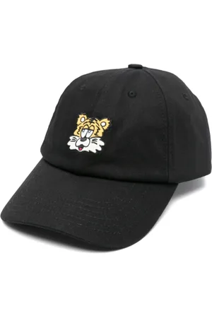 Kenzo Accessoarer, Herr, ONE Size, Bomull, Broderad bomullskeps