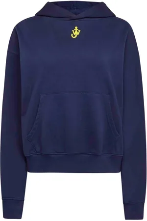 J.W.Anderson Sweatshirts & Hoodies, Dam, S, Bomull, Anchor Logo Sweater Hoodie