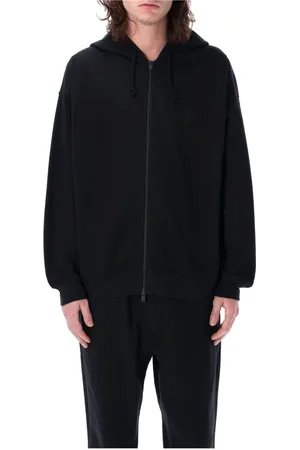 Y-3 Sweatshirts & Hoodies, Herr, L, Bomull, French Terry Zip Hoodie