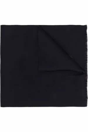 Paul & Shark Accessoarer, Herr, ONE Size, Broderad ullscarf