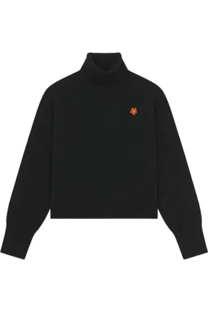 Kenzo Stickade tröjor & koftor, Dam, L, Crest Logo Sweater
