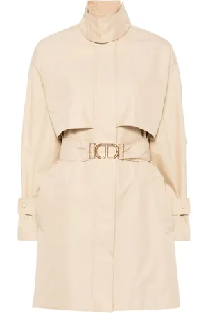 Twin-Set Kappa, Dam, XS, Stiliga Kappor för en Trendig Look