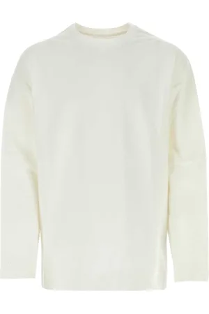 Jil Sander Topp, Herr, M, Bomull, Oversize Stretch Bomulls T-shirt