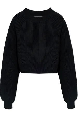 Y-3 Stickade tröjor & koftor, Dam, M, Nylon, Backless Sweater