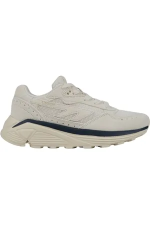 Hi-Tec Skor, Herr, 38 EU, Ecru Sneakers Stilfull Modell
